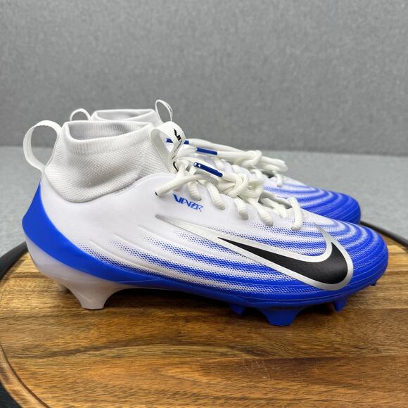 Nike Air Zoom Vapor Pro 1 Men's Size 8 Football Cleats Blue White - Picture 1 of 7